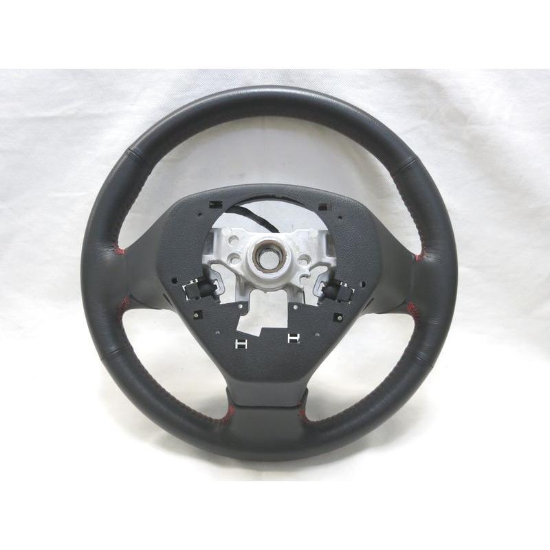美品! インプレッサ WRX STI GRF GRB GVB 純正 革 ステアリング