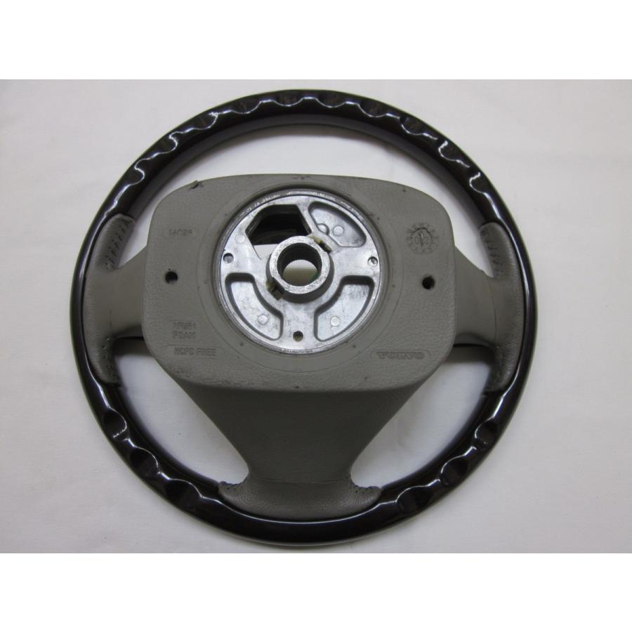 リ*ー様 VOLVO ボルボ　ウッド・レザーコンビハンドル 2025年最新】Yahoo!オークション -ボルボ ウッドステアリングの