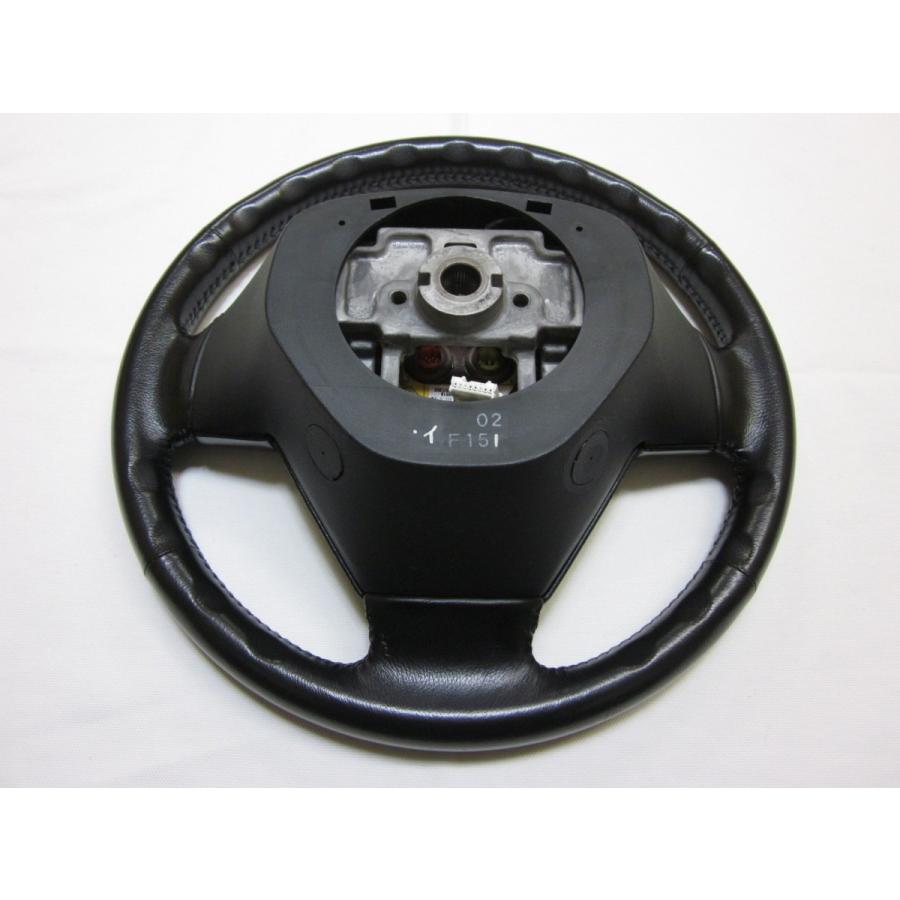 RX8 RX-8 RXー8 SE3P 純正 革 ステアリング ハンドル エアバック