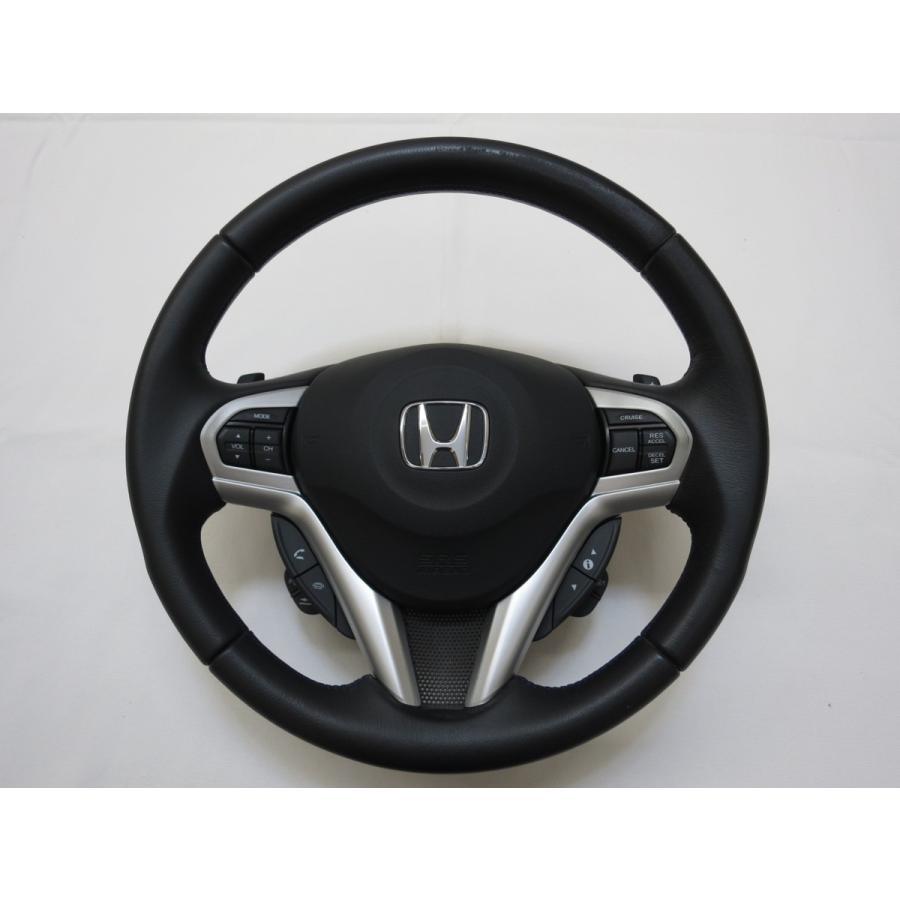 CRZ CR-Z CRーZ ZF2 ZF1 純正 革 ステアリング ハンドル エアバック