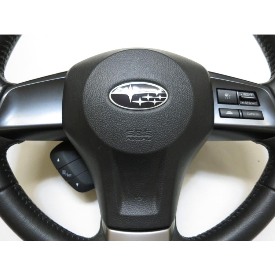 XV 純正 革 ステアリング 運転席 エアバック エアーバック カバー mats