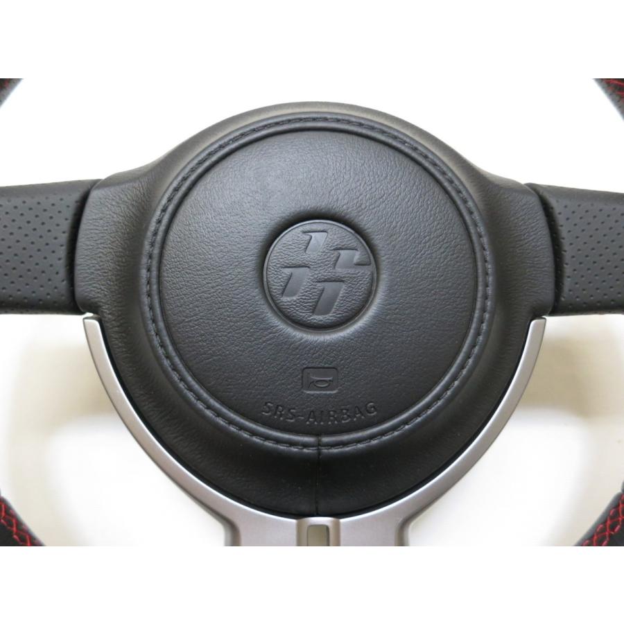 86 ZN6 純正 革 ステアリング ハンドル エアバック エアバッグ