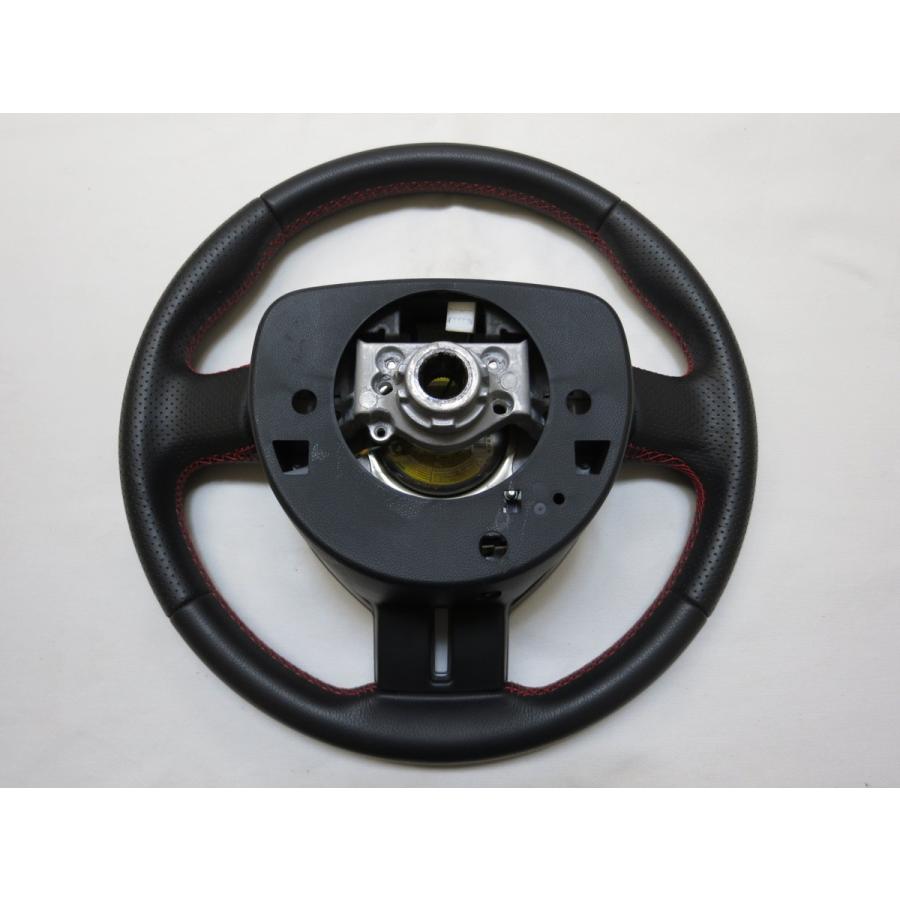 86 ZN6 純正 革 ステアリング ハンドル エアバック エアバッグ 