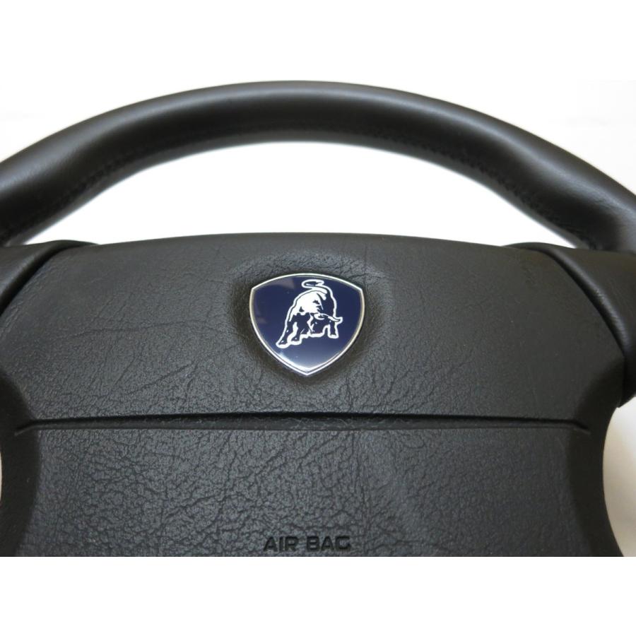 ディアブロ ランボルギーニ 純正 革 ステアリング ハンドル エアバック