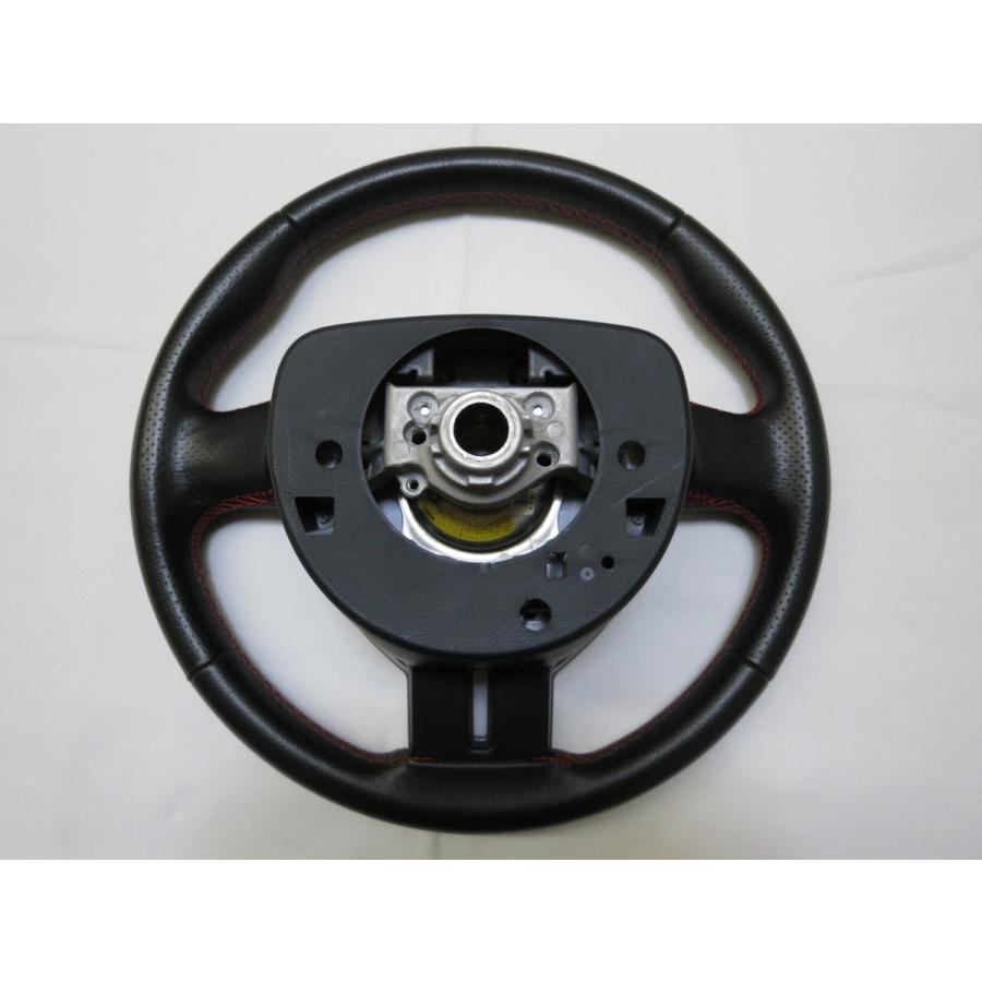 86 ZN6 純正 革 ステアリング ハンドル エアバック エアバッグ