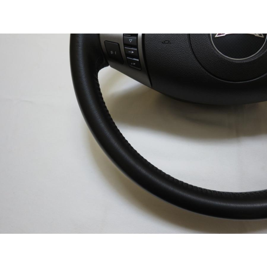 シボレー コルベット C6 Z06 X245A 純正 革 ステアリング ハンドル