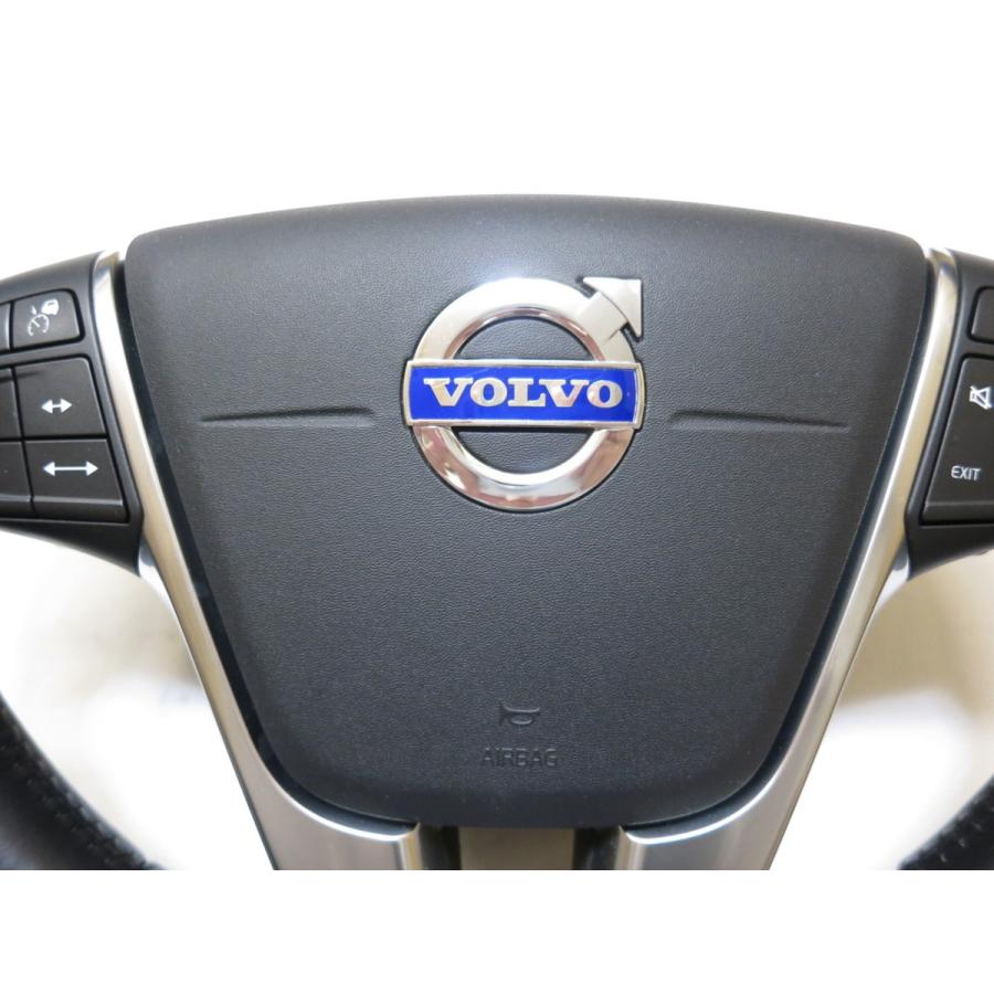 ボルボV40 ステアリング　本革　ウッド　 For Volvo V40 XC60 S60 LV60 Peach Wood Grain Leather Car Steering