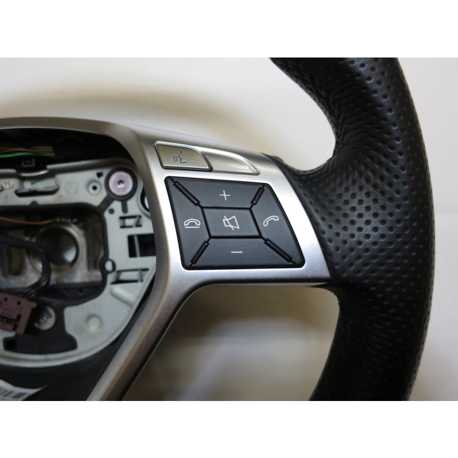 W218 CLSクラス ベンツ 純正 革 ステアリング ハンドル W219 W212 W204