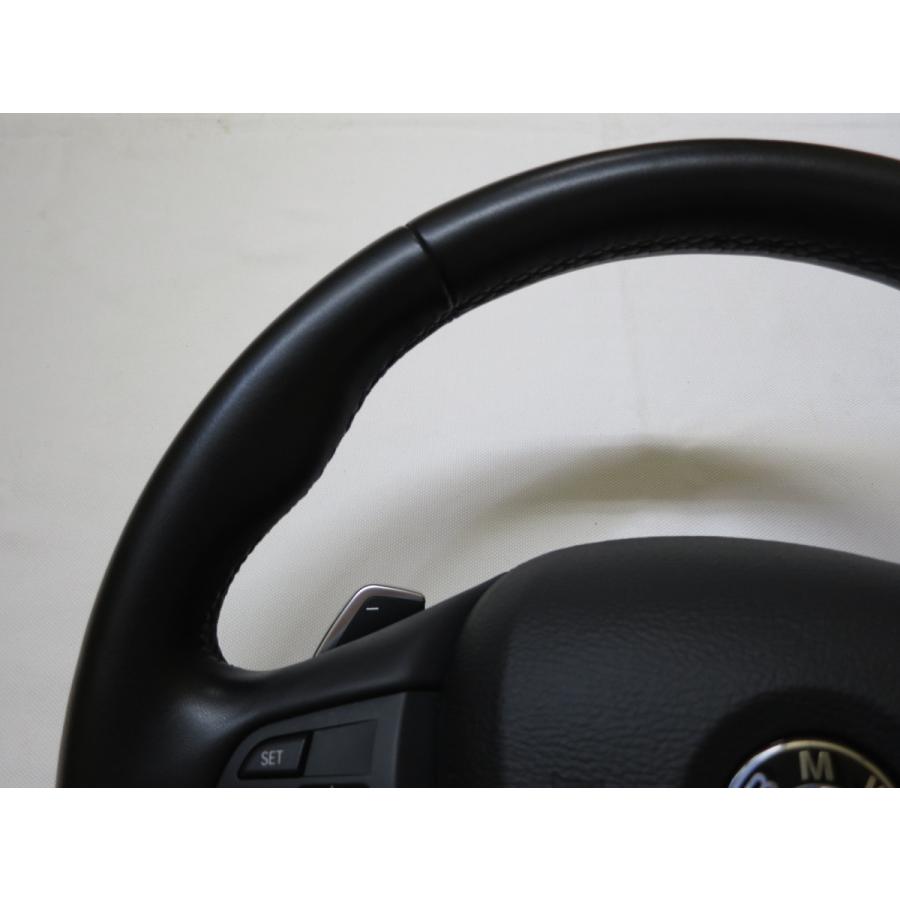 X3 F25 WY20 Mスポーツ BMW 純正 革 ステアリング ハンドル エアバック