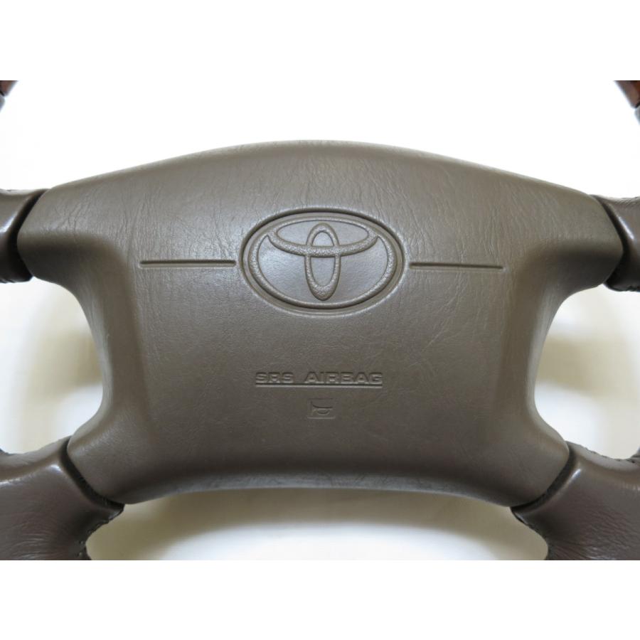 ウインダム MCV21 カムリ クオリス 純正 ウッド コンビ ステアリング 