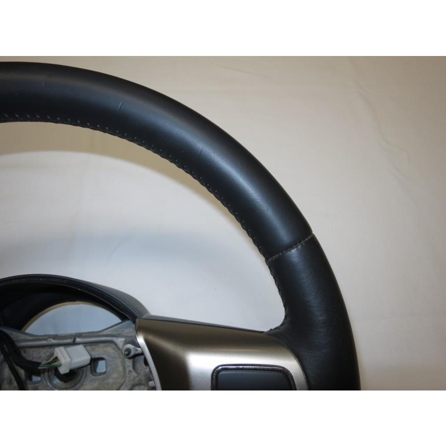 コンパス JEEP ジープ スイッチ！ 純正 革 ステアリング ハンドル