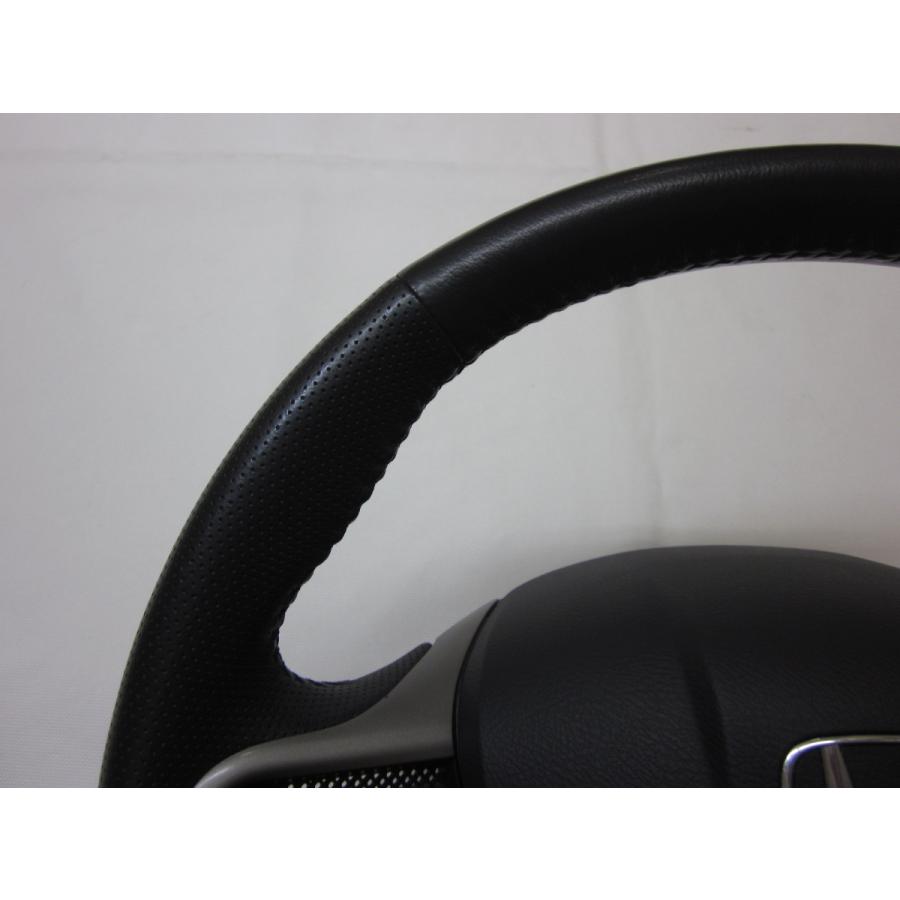 シビック FD1 FD2 純正 革 ステアリング 運転席 エアバック