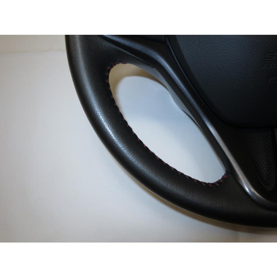 シビック FD2 タイプR 純正 革 ステアリング ハンドル エアバック エア 