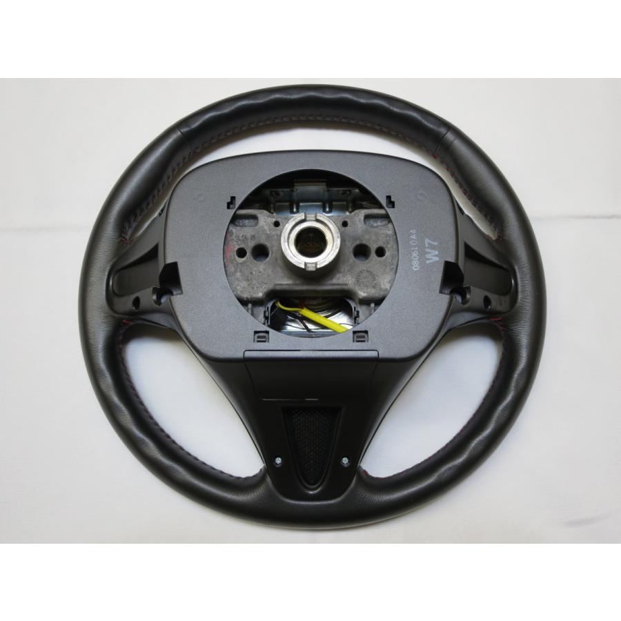 シビック FD2 タイプR 純正 革 ステアリング ハンドル エアバック エア