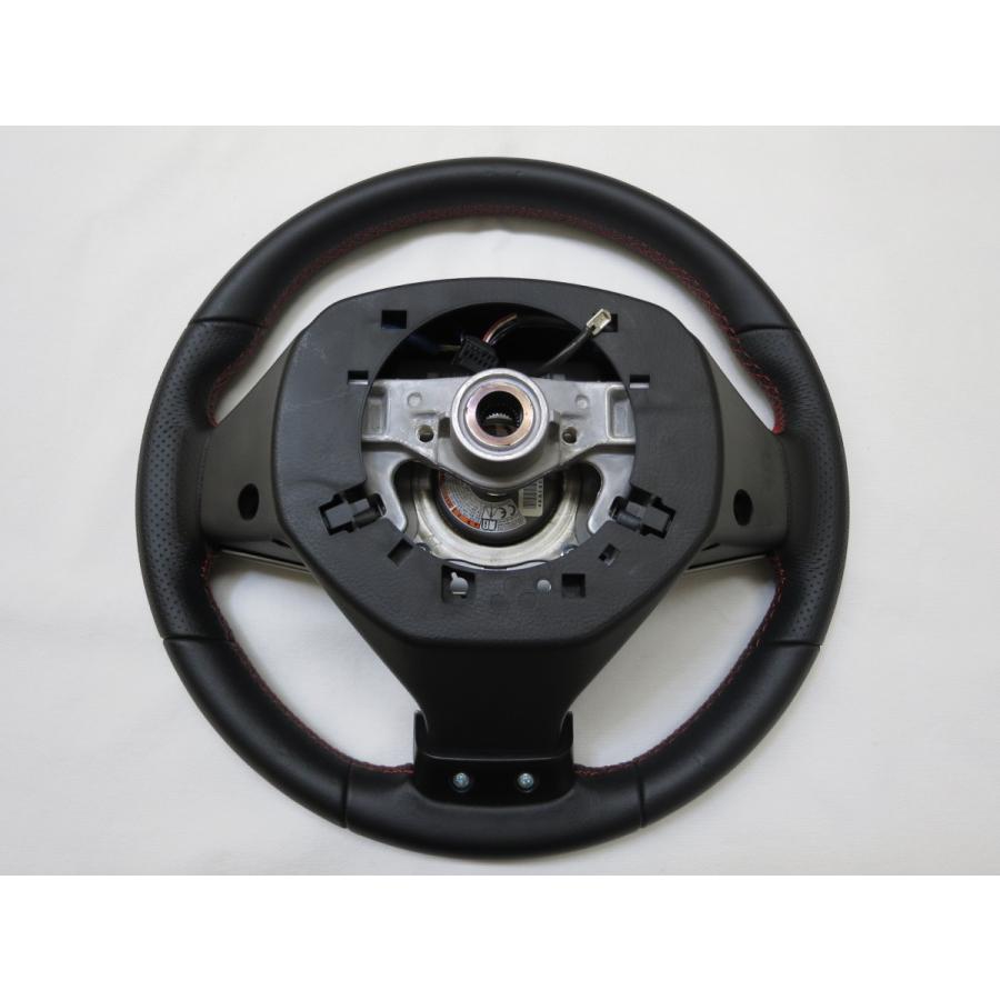 スイフト ZC32S ワゴンR ラパン 純正 革 ステアリング ハンドル