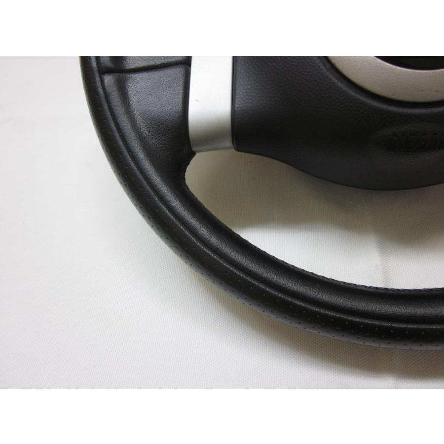 ミニ MINI R50 R52 R53 BMW 純正 革 ステアリング ハンドル エア