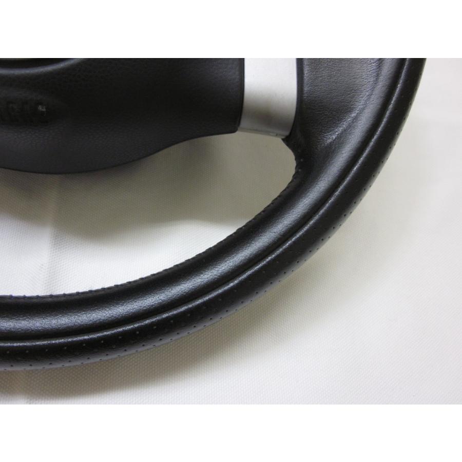 ミニ MINI R50 R52 R53 BMW 純正 革 ステアリング ハンドル エア