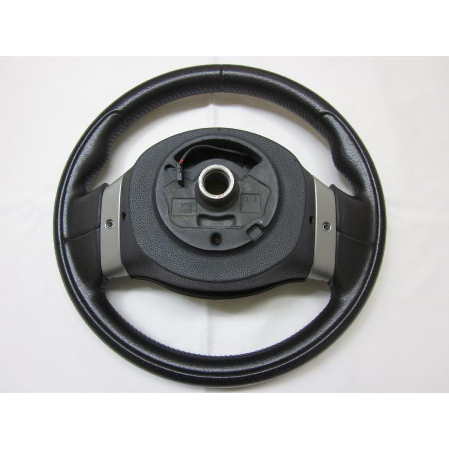 ミニ MINI R50 R52 R53 BMW 純正 革 ステアリング ハンドル エア