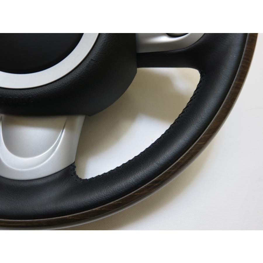 ミニ MINI R56 R50R52 R53 R55 R57 BMWウッド ステアリングハンドル