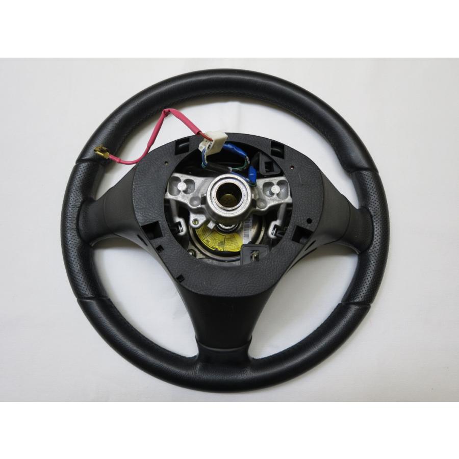 モモ タント ムーブ ムーヴ ミラ 純正 革 ステアリング ハンドル エア