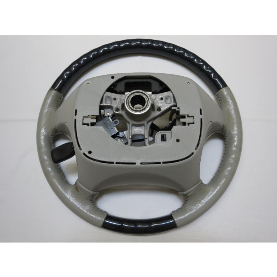 希少！ ブレビス JCG15 黒木！ 純正 ウッド コンビ ステアリング