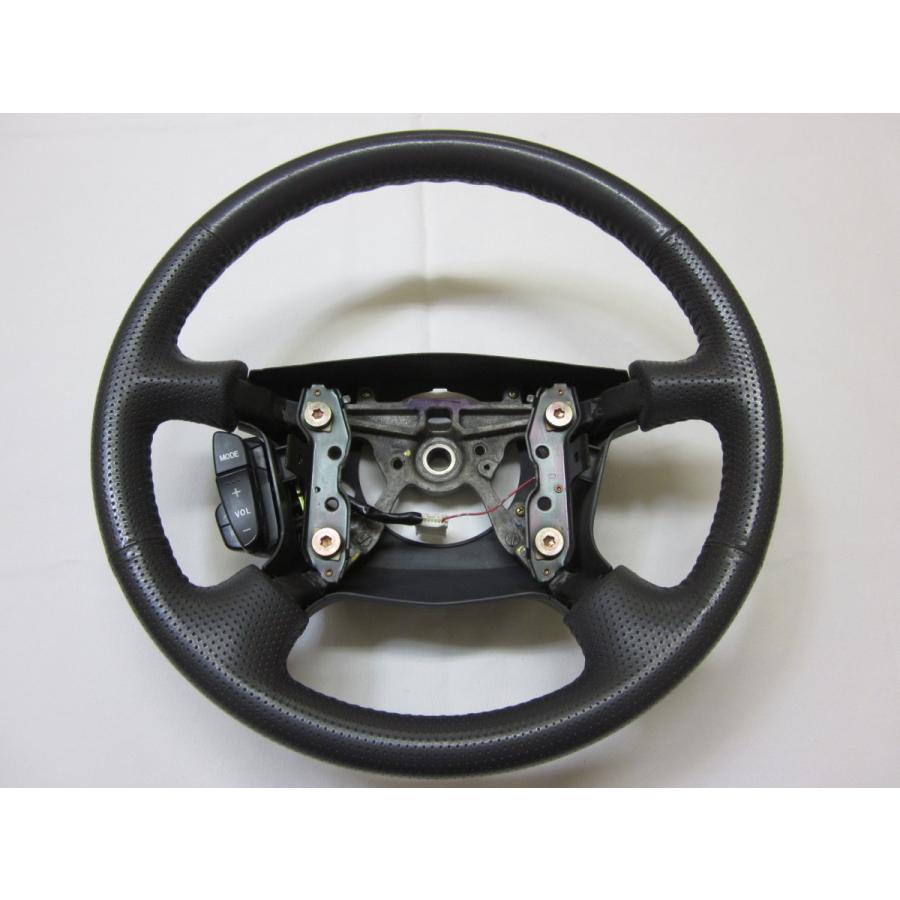 希少色！ MPV LW3W 純正 革 ステアリング ハンドル 管理番号（X 