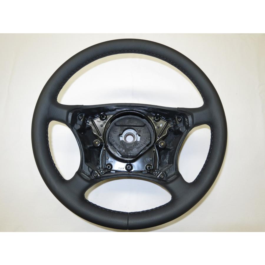 新同! W220 Sクラス ベンツ 純正 革 ステアリング ハンドル A 220 460