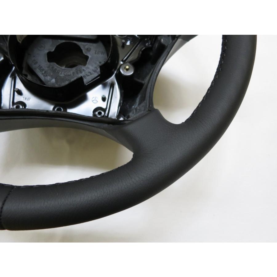 新同! W220 Sクラス ベンツ 純正 革 ステアリング ハンドル A 220 460