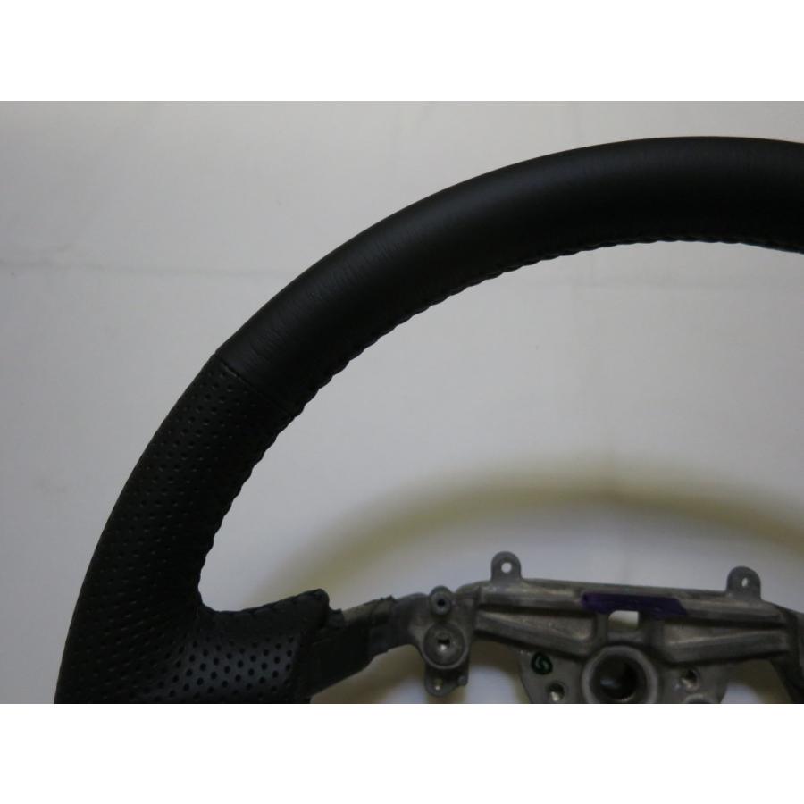 新品! MPV MP-V MPーV LW LW3W 純正 革 ステアリング ハンドル 黒 管理 