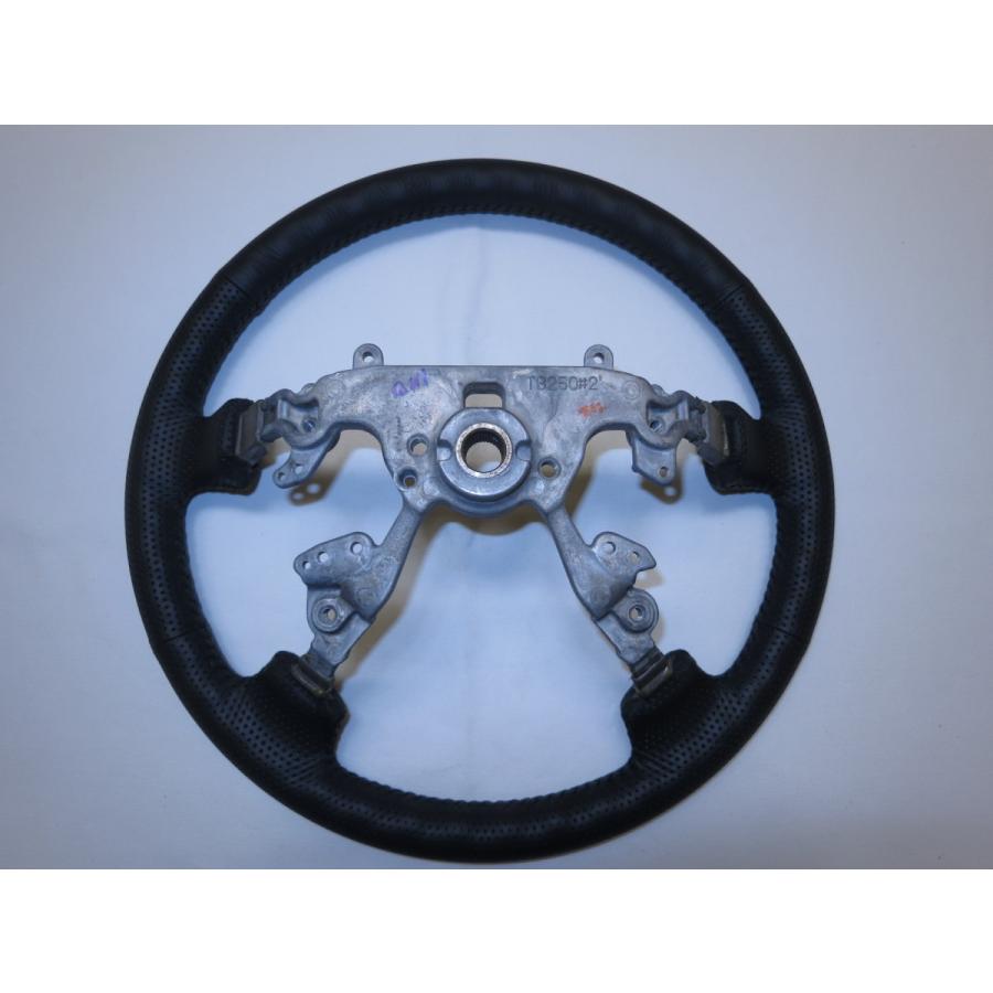 新品! MPV MP-V MPーV LW LW3W 純正 革 ステアリング ハンドル 黒 管理 