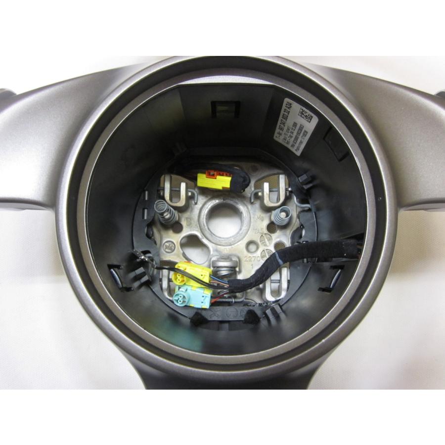 美品！ 986 ポルシェ 911 997 987 純正 革 ステアリング ハンドル