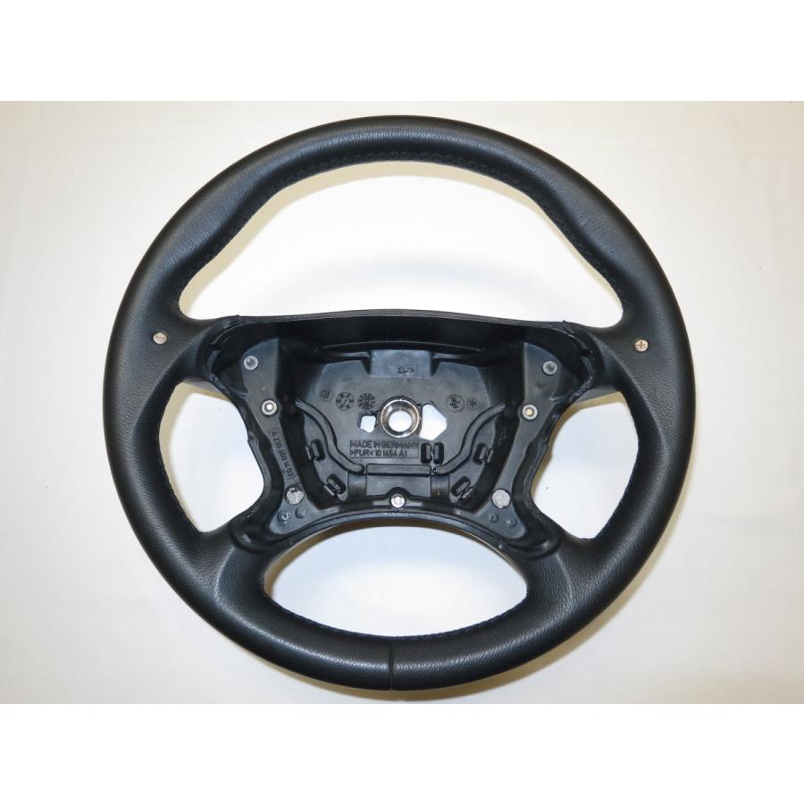 美品! R230 AMG ベンツ 純正 革 ステアリング ハンドル A230 460 1403 