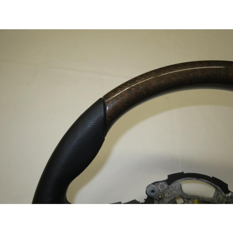 美品! Z4 E85 E86 前期 BMW 純正 ウッド コンビ ステアリング ハンドル