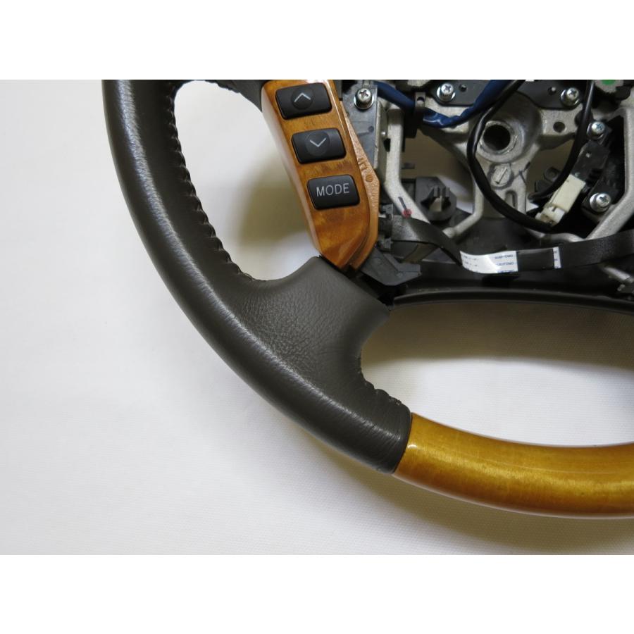 美品！ マジェスタ クラウン 純正 ウッド コンビ ステアリング