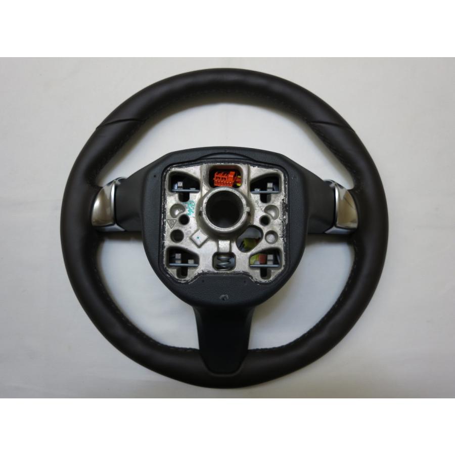 希少！茶系！911 ポルシェ 997 987 PDK 純正 革 ステアリング ハンドル