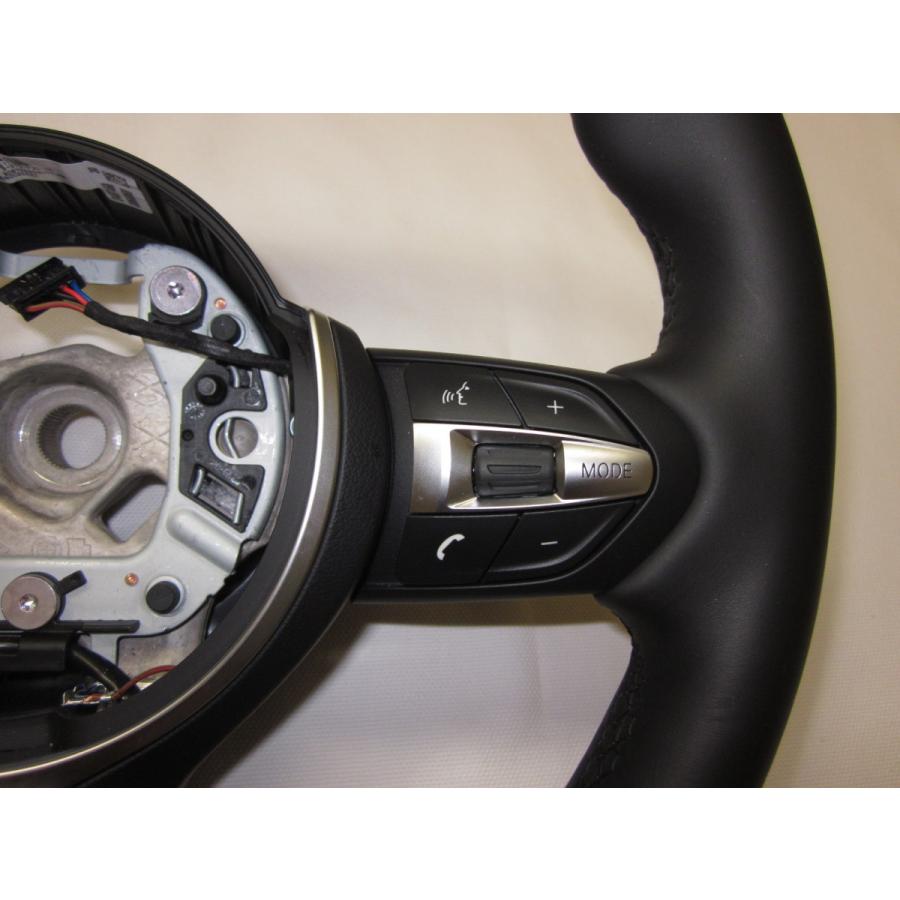 純正　M4 ステアリングトリム　本革巻き　F80 F82 F30 F31 BMW F30 F32 F20 F25 F15 F80 F82 M3 M4 Mスポーツ！ 純正 革