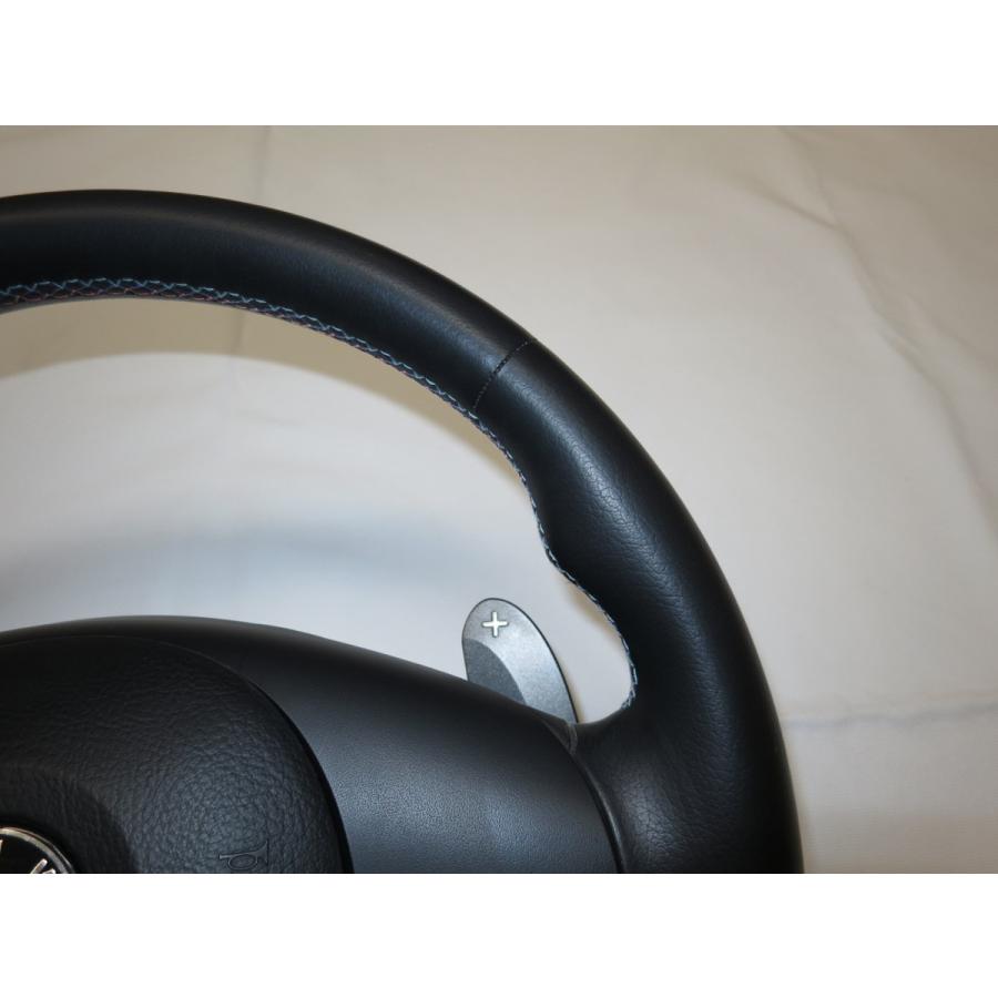 E46 BMW M3 X5 E38 E39 E53 E83パドル付！ 革ステアリング ハンドル