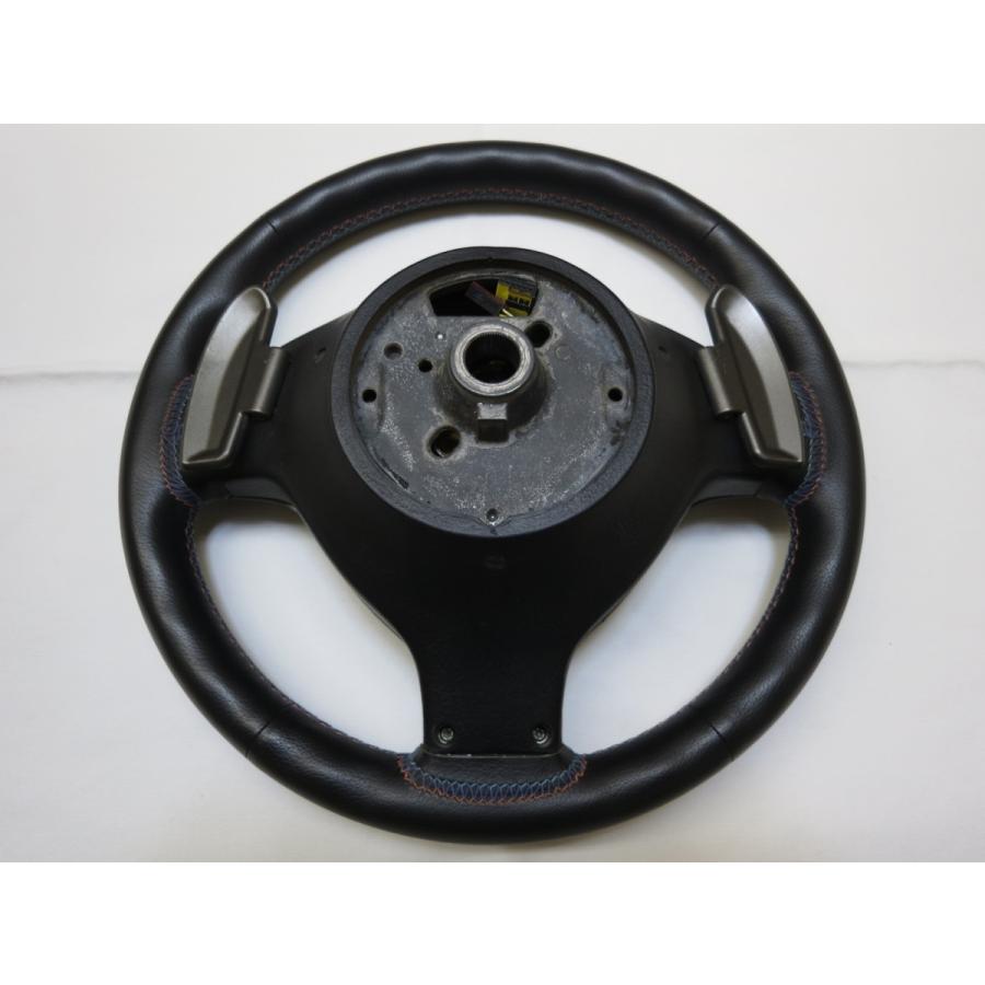 BMW ステアリングホイール 本体　エアバックなし F30 BMW 320d 3D20 純正 革 ステアリング ハンドル エアバック エア