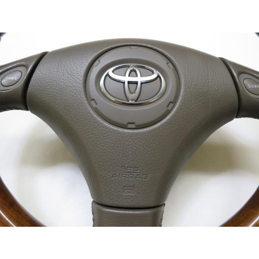 アリスト JZS160 純正 ウッド コンビ ステアリング ハンドル