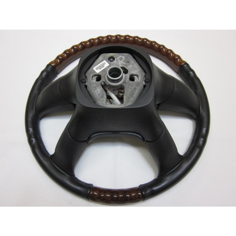 サバーバン タホ ユーコン 純正 ウッド コンビ ステアリング ハンドル