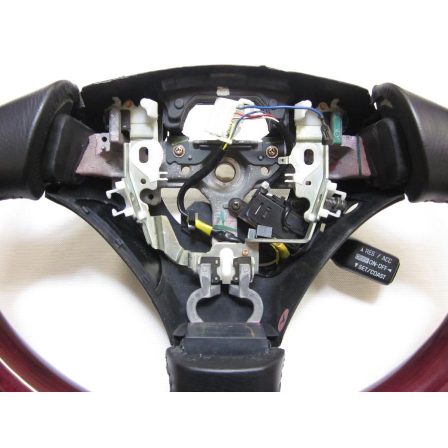 ソアラ アリスト 純正 ウッド コンビ ステアリング ハンドル エア