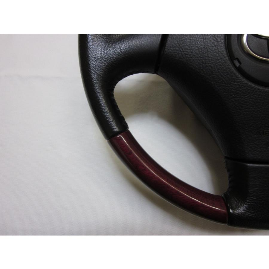 ソアラ アリスト 純正 ウッド コンビ ステアリング ハンドル