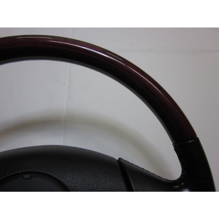 トヨタ 160 アリスト　ハンドル　ステアリング レザー　ウッド　新品未使用 トヨタ 160 アリスト ハンドル ステアリング レザー ウッド