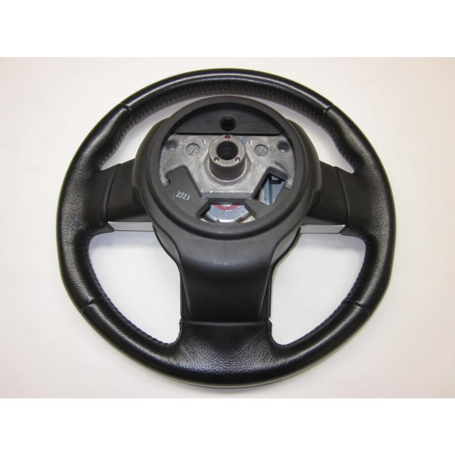 フェアレディZ キューブ マーチ 純正 革 ステアリング ハンドル エア