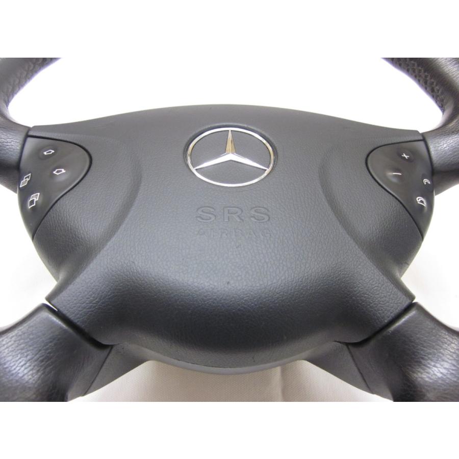 W463 Gクラス ベンツ 純正 革 ステアリング ハンドル エアバック エア