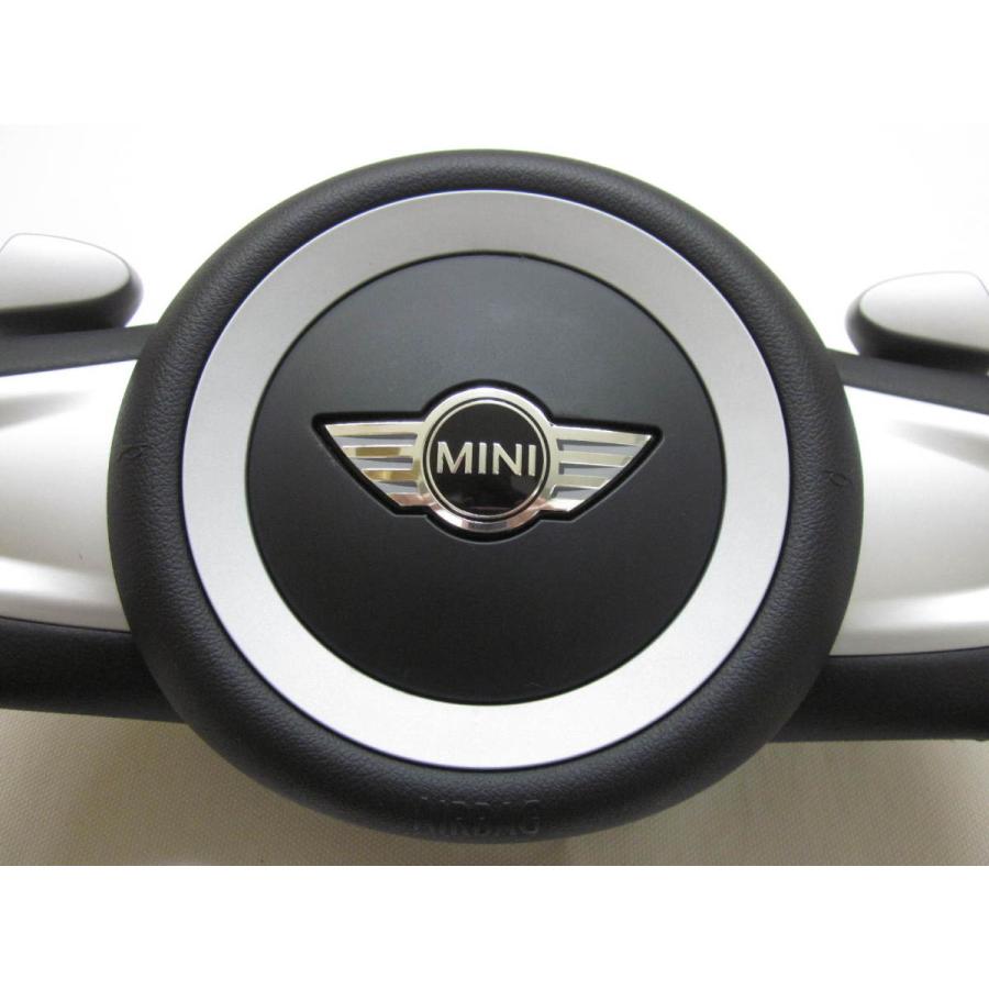 ミニ MINI R55 R56 R57 R60 BMW 純正 革 ステアリング ハンドル エア