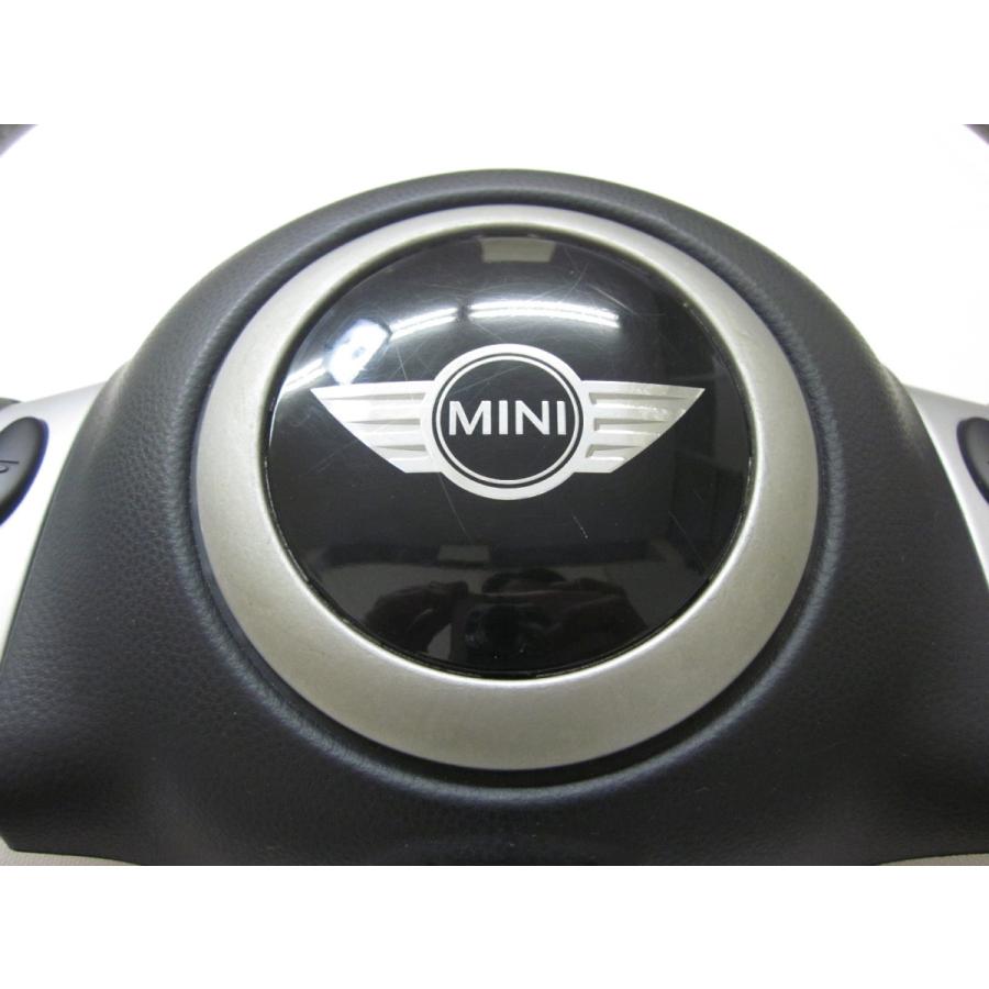 ミニ MINI R50 R52 R53 RA16 BMW 純正 革 ステアリング ハンドル エア