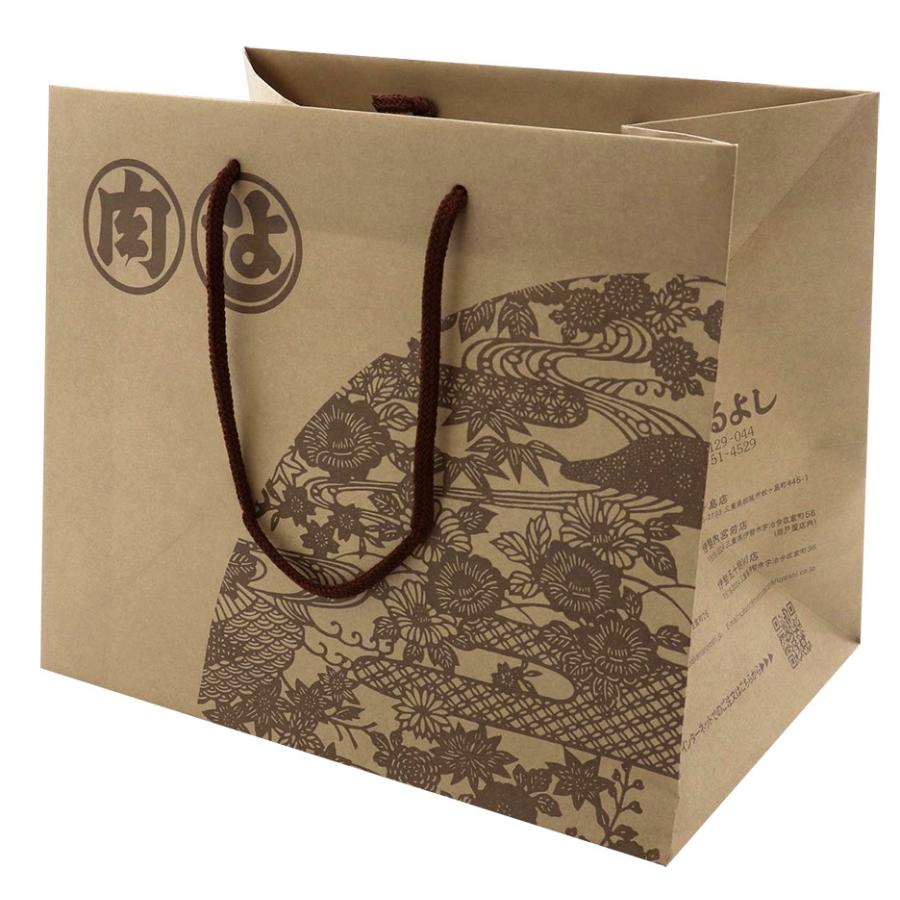 紙袋 【中】 贈答用 ギフト お祝い 松阪まるよし | 松阪牛