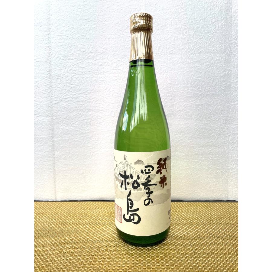 日本酒  贈答 宮城県　塩竈 阿部勘 純米 四季の松島 と蕎麦焼酎 ギフト |  | 04