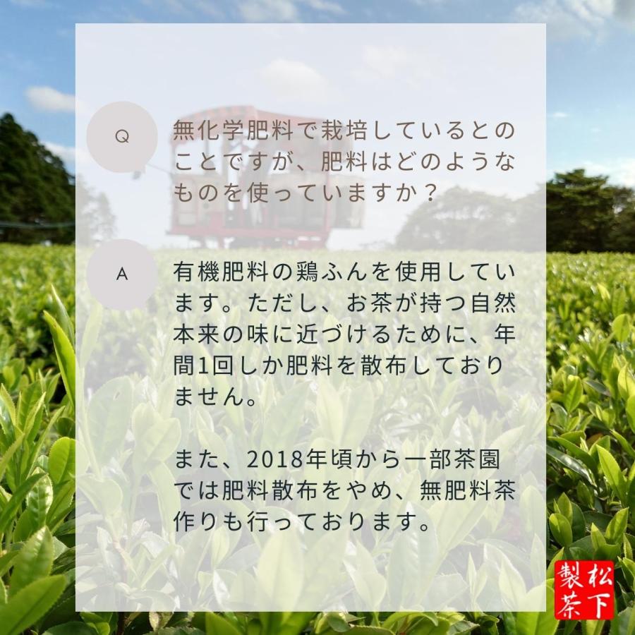 松下製茶 種子島の有機緑茶『ゆたかみどり』 茶葉(リーフ) 100g｜matsushita-seicha｜17